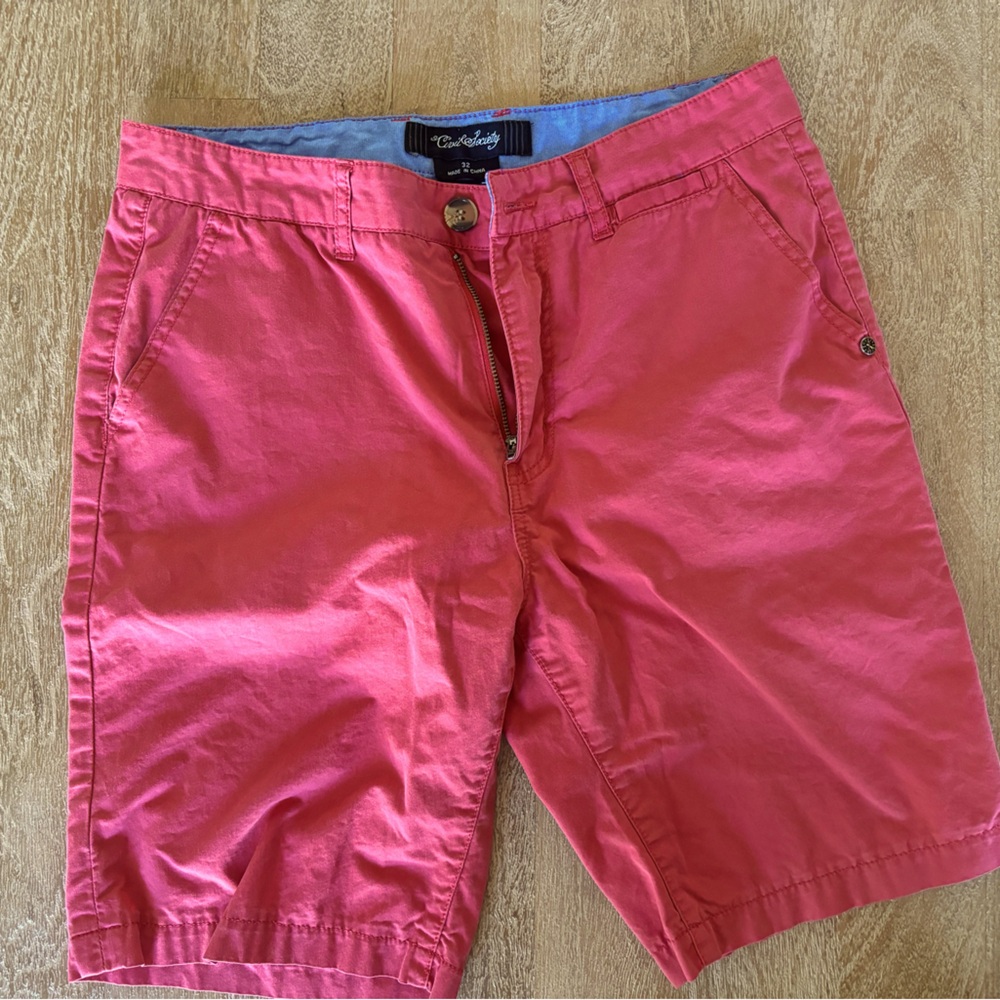 Civil Society Chino Shorts in Red